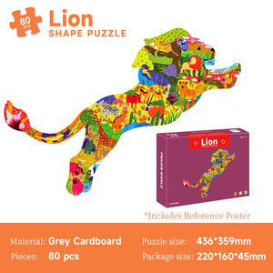 Puzzle sur mesure Prairie Lion, grès gris irrégulier, thermochromique CMYK, finition mate douce, non toxique, écologique, en boîte, épais, durable, sûr, lourd - Product Image 6