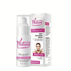 Private Label Own Logo Best Cheap Glowing Whitening Brightening Firming Skin Care Dark Skin Face Facial Day Cream - Product Image 5