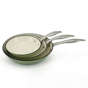 25cm de hierro fundido industrial <span class=keywords><strong>wok</strong></span> con <span class=keywords><strong>tapa</strong></span> de vidrio - Product Image 1