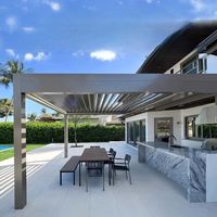 Pergola à persiennes en aluminium Offre Spéciale Pergolas en aluminium bioclimatiques pour l'extérieur Fabricant Chine