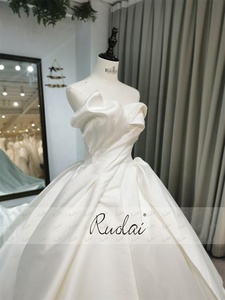 Ruolai — <span class=keywords><strong>robe</strong></span> <span class=keywords><strong>de</strong></span> bal en Satin sans bretelles et à lacets, tenue <span class=keywords><strong>de</strong></span> luxe, <span class=keywords><strong>robe</strong></span> <span class=keywords><strong>de</strong></span> <span class=keywords><strong>mariée</strong></span>, ZD05071 - Product Image 3