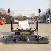 Niveleuse laser autoportée JIUBANG avec moteur essence/pétrole importé, puissance 22,8 kW, poids 1000 kg, guidage laser intelligent 220 V, certifiée CE