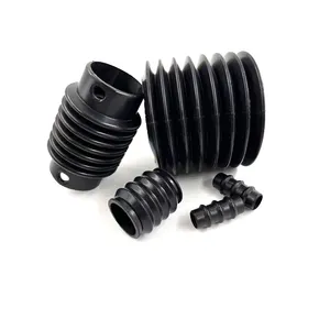 Manufacturers custom rubber square bellow Temperature resistance idraulic rubber bellow seal rubber bellows tube