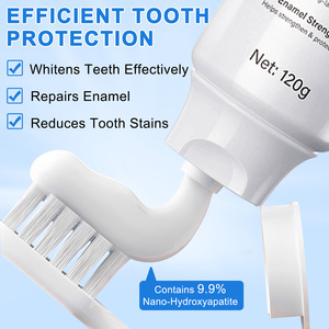 Dentifricio YECUCE con Nano Idrossiapatite 120g, Riparazione Smalto, Rafforzante, Riduce <span class=keywords><strong>la</strong></span> <span class=keywords><strong>Sensibilità</strong></span> e le Macchie sui <span class=keywords><strong>Denti</strong></span>, Disponibile OEM - Product Image 5