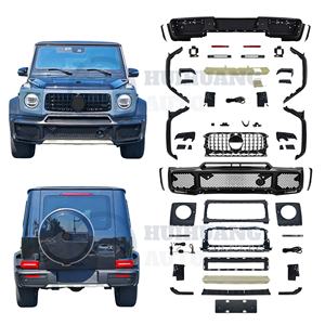 Nouveau kit de carrosserie en matériau ABS PP pour Benz classe G W464 <span class=keywords><strong>G63</strong></span> <span class=keywords><strong>AMG</strong></span> G350 G400 G550 2019-2024 mise à niveau vers le modèle B-B 2024 W464 - Product Image 1