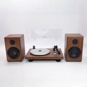 Nuevo reproductor de <span class=keywords><strong>tocadiscos</strong></span> de vinilo al por mayor autodesarrollado, Cartucho de A-T integrado en 2 altavoces HiFi, gramófono, reproductor de discos de vinilo - Product Image 2