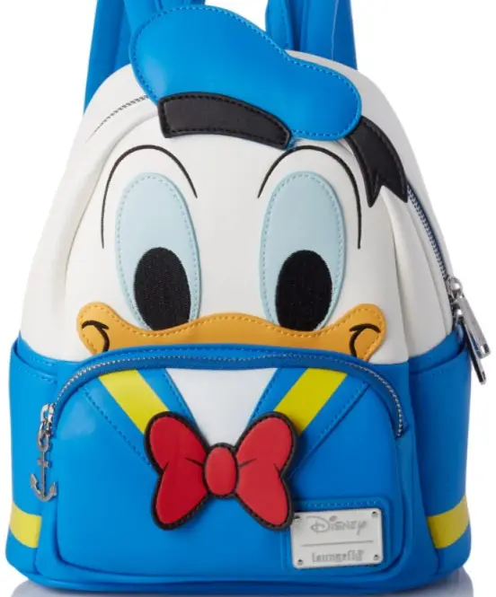 New Aesthetic Cute School Bags Kids Custom Leather Donald Duck Cosplay Mini Waterproof Casual Women's Backpacks