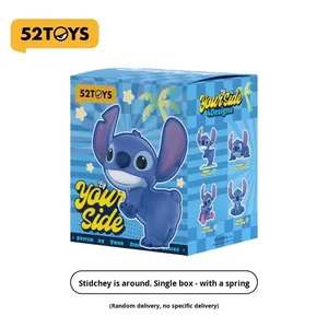 52 juguetes oficial hecho a mano PVC figura de acción de cuerda Stitch by My Side Blind Box Frozen coleccionable 1/12 escala Dropshipping - Product Image 6