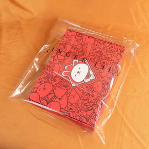 Wholesale Women Jeans Package OPP <b>Bags</b> Custom Logo Clear Garment <b>Bag</b> Strong Adhesive PE Plastic <b>Packing</b> <b>Bags</b> for Small Business - Product Image 3