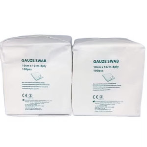 <span class=keywords><strong>Gasa</strong></span> médica estéril absorbente rugosa no adherente con borde pequeño, 26*18 mallas, para heridas, fabricada en China - Product Image 1