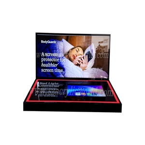 Smartphone Accessories Rack with Logo and LCD Screen Digital Display Stand for <b>Phone</b> Cases and Accessories - Product Image 2
