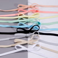 Lacets plats de haute qualité pour baskets AF1 AJ1, en polyester, largeur 8 mm, noir, blanc, colorés, pour chaussures de sport et de basketball