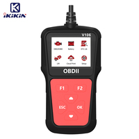 Lector de Códigos de Error de Motor, Dispositivo Portátil con Pantalla V106, Lector de Códigos de Auto OBDII, Escáner de Diagnóstico para Autos