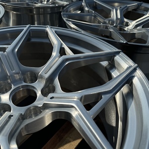 GVICHN Jante en alliage d'aluminium monobloc brossée pour BMW PORSCHE <span class=keywords><strong>LAMBORGHINI</strong></span> <span class=keywords><strong>18</strong></span> 19 20 21 22 23 pouces 5x112 5X114.3 5X130 Jante forgée - Product Image 4