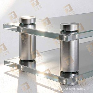 Decorative Nail Stainless Steel Double Headed JNT 214 Brushed White Black Acrylic Fasteners Support Columns - Product Image 3