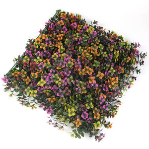 Skyjade 6 pièces minimaliste panneau mural artificiel buis arbustes 50cm plastique écran de confidentialité extérieur couloir fleurs <span class=keywords><strong>haie</strong></span> - Product Image 5