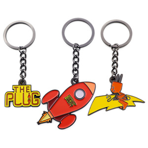 Clearance Sale Fashion Trend Cartoon Alloy Customizable Plating Color Waterproof <b>Carabiner</b> <b>Keychain</b> Promotion Gift Souvenir - Product Image 5
