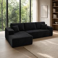 Sofá Modular Comprimido al Vacío de Alta Calidad, Sofá Seccional Moderno sin Estructura, Sofá Cama de Espuma de Alta Densidad