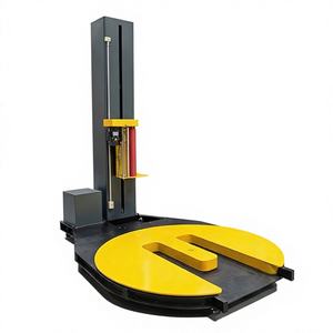 全自动包装托盘拉伸膜缠绕机/标准托盘预拉伸膜M型缠绕机 - Product Image 1