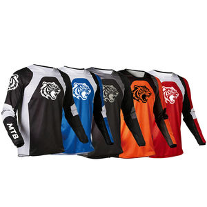 <span class=keywords><strong>Maillot</strong></span> de <span class=keywords><strong>Ciclismo</strong></span> FOXFTA 2026, Nuevo Estilo, Estampado, Manga Larga para Hombre, MTB Downhill, 160g, Poliéster, Secado Rápido, <span class=keywords><strong>Ciclismo</strong></span>, Carreras, Deporte - Product Image 1