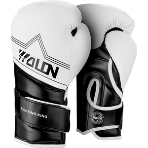 <span class=keywords><strong>Guantoni</strong></span> da <span class=keywords><strong>Boxe</strong></span> Professionali Wolon in Pelle PU Bianca 10oz/12oz con Logo Personalizzato (20 Paia) - Product Image 1