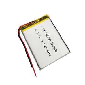 נטענת 3.7v bw5068 <span class=keywords><strong>2200mah</strong></span> סוללת ליתיום יון <span class=keywords><strong>li</strong></span>-פולימר - Product Image 1