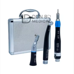 Kit de pieza de mano de contraángulo de alta/baja velocidad con botón pulsador Dental, pieza de mano recta, Motor de aire, pieza de mano de turbina Dental de baja velocidad - Product Image 1