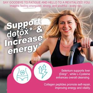 Oem 98% Zuiverheid Glutathion Collageen Gummies Supplement Met L-Cysteïne, Vitamine C, <span class=keywords><strong>Selenium</strong></span>,Antioxidant Supplement Voor Immuun - Product Image 4