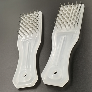 Brosse à écailles de <span class=keywords><strong>poisson</strong></span> professionnelle en gros avec manche en plastique, broches en acier nickelé antirouille, outils de détartrage et d'élimination des écailles de <span class=keywords><strong>poisson</strong></span>, OEM - Product Image 3