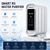 Purificateur d'eau sous évier pour cuisine domestique, système de filtration RO compact avec rappel de remplacement de filtre