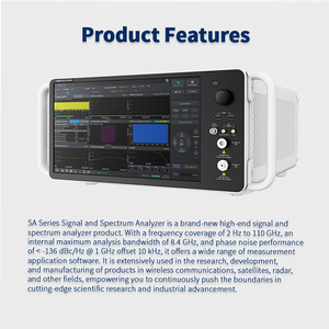 เครื่องวิเคราะห์และส่งสัญญาณรุ่น JXBY SA Series: แบนด์วิดท์กว้าง 9kHz-24GHz, รับประกัน 1 ปี รองรับ OEM/ODM - Product Image 2