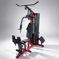 Équipement de musculation multi-stations pour la maison, machine d'entraînement de force avec pile de poids, équipement de fitness pour un entraînement complet du corps