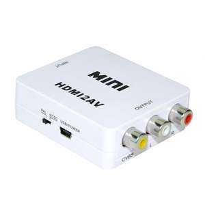 <span class=keywords><strong>Convertisseur</strong></span> vidéo Mini HDMI vers AV RCA GC 1080P - Adaptateur universel PAL/NTSC pour PC TV PS4 vers projecteur - Product Image 4