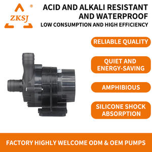 Micro Dc Alto <span class=keywords><strong>Volume</strong></span> Purificador Fonte Grau Hot Laser Pet Resfriamento Doméstico Tanque Anfíbio Jardim 24V Bomba de Água 2700L/H 14m - Product Image 4