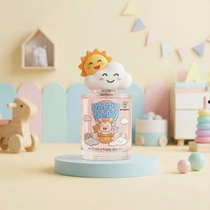 Parfum pour enfants personnalisé en marque propre, flacon en verre <span class=keywords><strong>de</strong></span> 50 ml/100 ml, vaporisateur pour enfants, bon cadeau, vente en gros disponible - Product Image 1