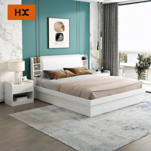 Factory direct customized folding bed wooden bedroom furniture set soft storage bed Multifunction wall bed sofa king size