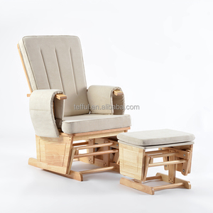 High back <b>recliner</b> maternity nursing breastfeeding nursery glider rocking chair for living room - Product Image 1