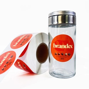 Darnfort Round Self-Adhesive Labels Paper Offset Silkscreen Printed Strong Stickiness 3 in Core Dia. - Product Image 4