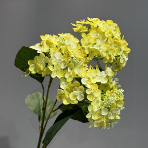 Ramo falso de <span class=keywords><strong>rosas</strong></span> artificiales de calidad superior amarillo de 50cm hecho a mano para decoración del hogar y accesorios de fotografía - Product Image 3