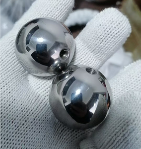 Bola de Acero Inoxidable Sólido Pulido 304 de Bajo Precio M6/M8 50mm/55mm/60mm con Orificio Perforado (Diámetro 3-<span class=keywords><strong>90mm</strong></span> SS Latón Aluminio Plástico Personalizado) Directo de Fábrica - Product Image 1