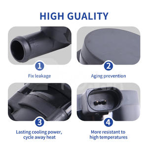 POSSR 7L0965561D pièces de rechange de moteur automatique <span class=keywords><strong>pompe</strong></span> à <span class=keywords><strong>eau</strong></span> supplémentaire pour Volkswagen <span class=keywords><strong>Touareg</strong></span> SUV 7LA 2.5 R5 <span class=keywords><strong>TDI</strong></span> 3.0 <span class=keywords><strong>V6</strong></span> <span class=keywords><strong>TDI</strong></span> - Product Image 3