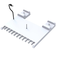 PG-P5S009 pour PS5 double siège disque de charge support de stockage casque cintre Base de charge pour PS5 Slim Console