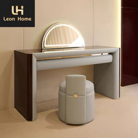 Ensemble de meubles de chambre à coucher européens américains commode de maquillage coiffeuse de maquillage avec miroir