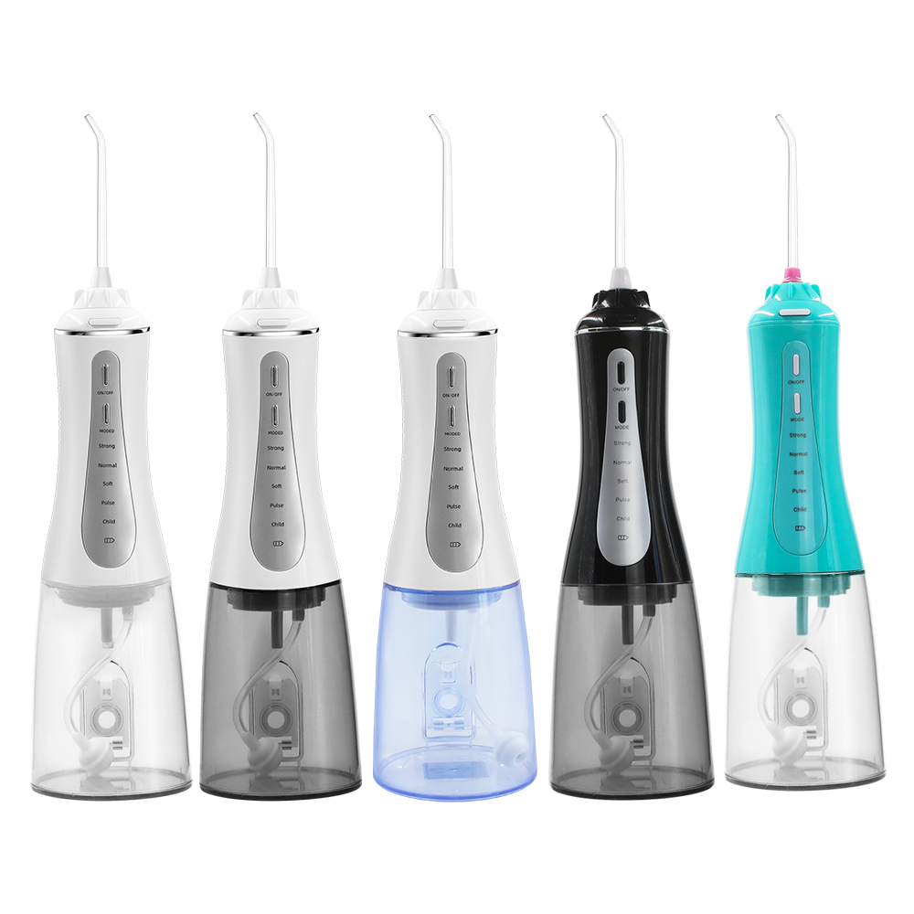 Portable Oral Water Jet Flosser Electronic Oral Irrigator USB Rechargeable Pocket Size Water Flosser