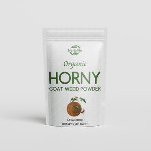 OEM/ODM Erba di Capra Cornuta Biologica per Uomini e Donne, Polvere di Epimedium Biologica per Energia e Potenziamento del Sistema Immunitario - Product Image 1