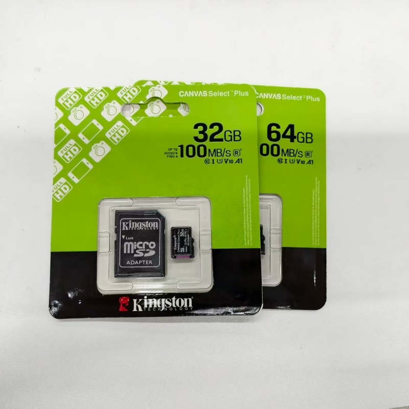 High Speed Kingston Canvas Select Plus 64GB TF Card 100MB/s A1 U1 V10 for Hikvision Camera / DVR · image 1