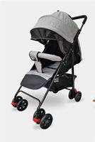 Poussette bébé LB-T602, poussette légère et confortable à pousser dans les deux sens avec auvent élargi