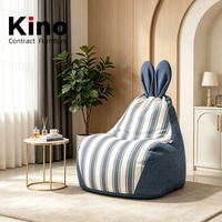 Kino OEM ODM Fauteuils poufs avec rembourrage pour bureaux, hôtels, villas, projets commerciaux, personnalisables, en gros, direct usine, fauteuil de relaxation doux