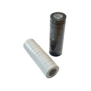 Yeni 20'li Paket Toplu Beyaz Bej 1 İnç Akrilik Sıcak Eriyen Tek Taraflı Su Geçirmez Maskeleme Bandı Ruloları 20+ Kullanım Alanı - Product Image 3