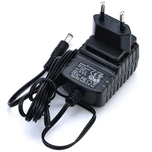 Durable 12W DC AC Power Adapter 12V1A Fireproof Plug-In Battery Charger Reliable Charging Device Type Power Adapters